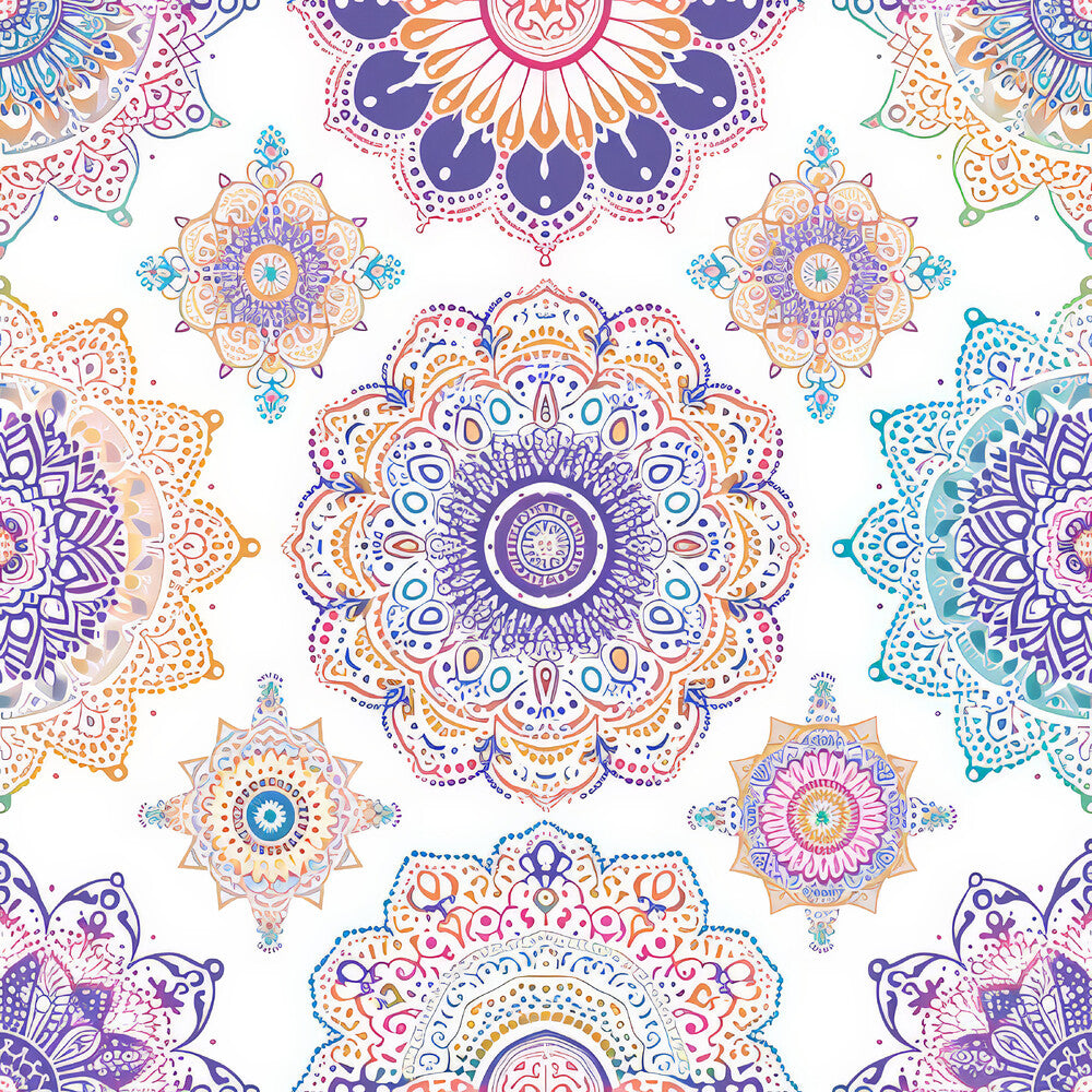 Pastel Mandala Fat Quarter Bundle