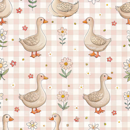 Goose Gingham Fat Quarter Bundle