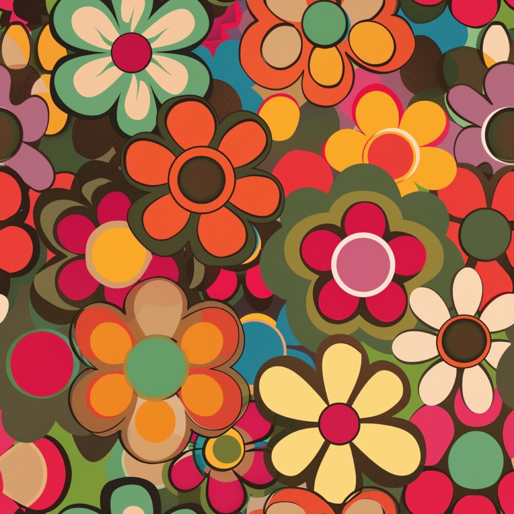 Groovy Spring Florals Fat Quarter Bundle
