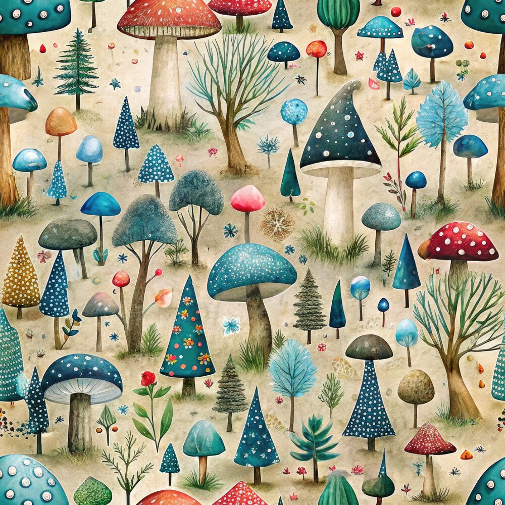 Mushroom Fairyland Fat Quarter Bundle