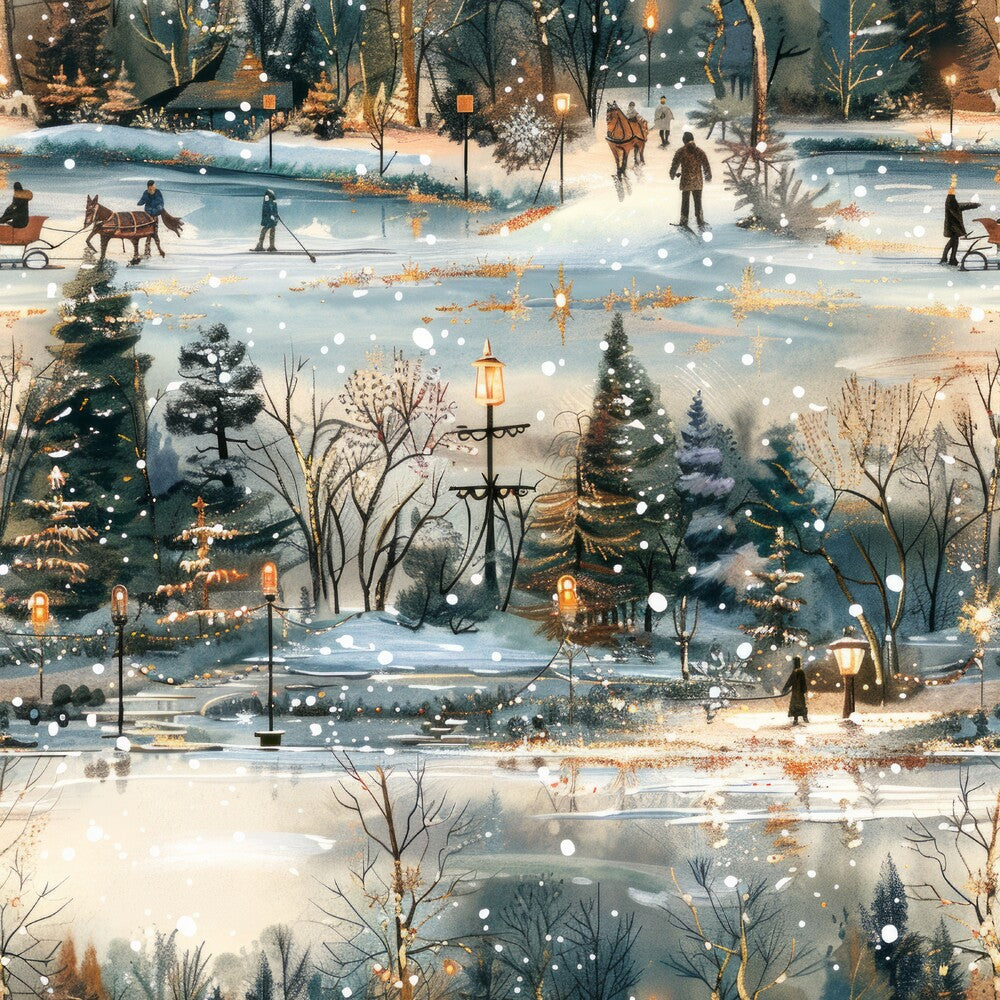Frosty Wonderland Fat Quarter Bundle
