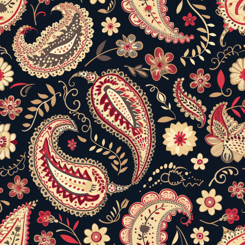 Boho Floral Paisley Fat Quarter Bundle