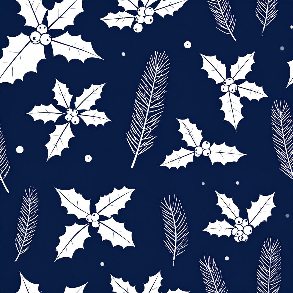 Midnight Nordic Christmas Fat Quarter Bundle