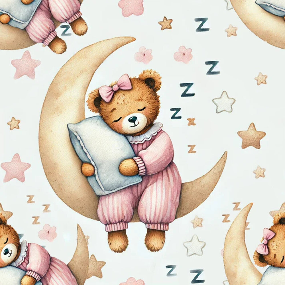 Pink Teddy Bears Fat Quarter Bundle