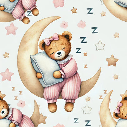 Pink Teddy Bears Fat Quarter Bundle