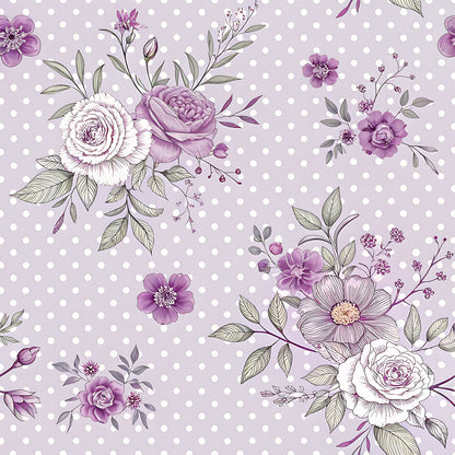 Lavender Cottage Floral Fat Quarter Bundle