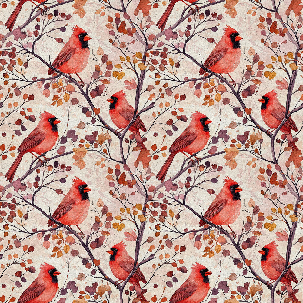 Red Cardinals Fat Quarter Bundle