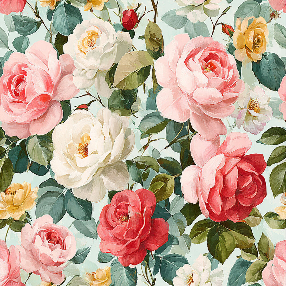 Spring Flower Decor Fat Quarter Bundle