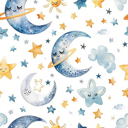 Watercolor Baby Fat Quarter Bundle
