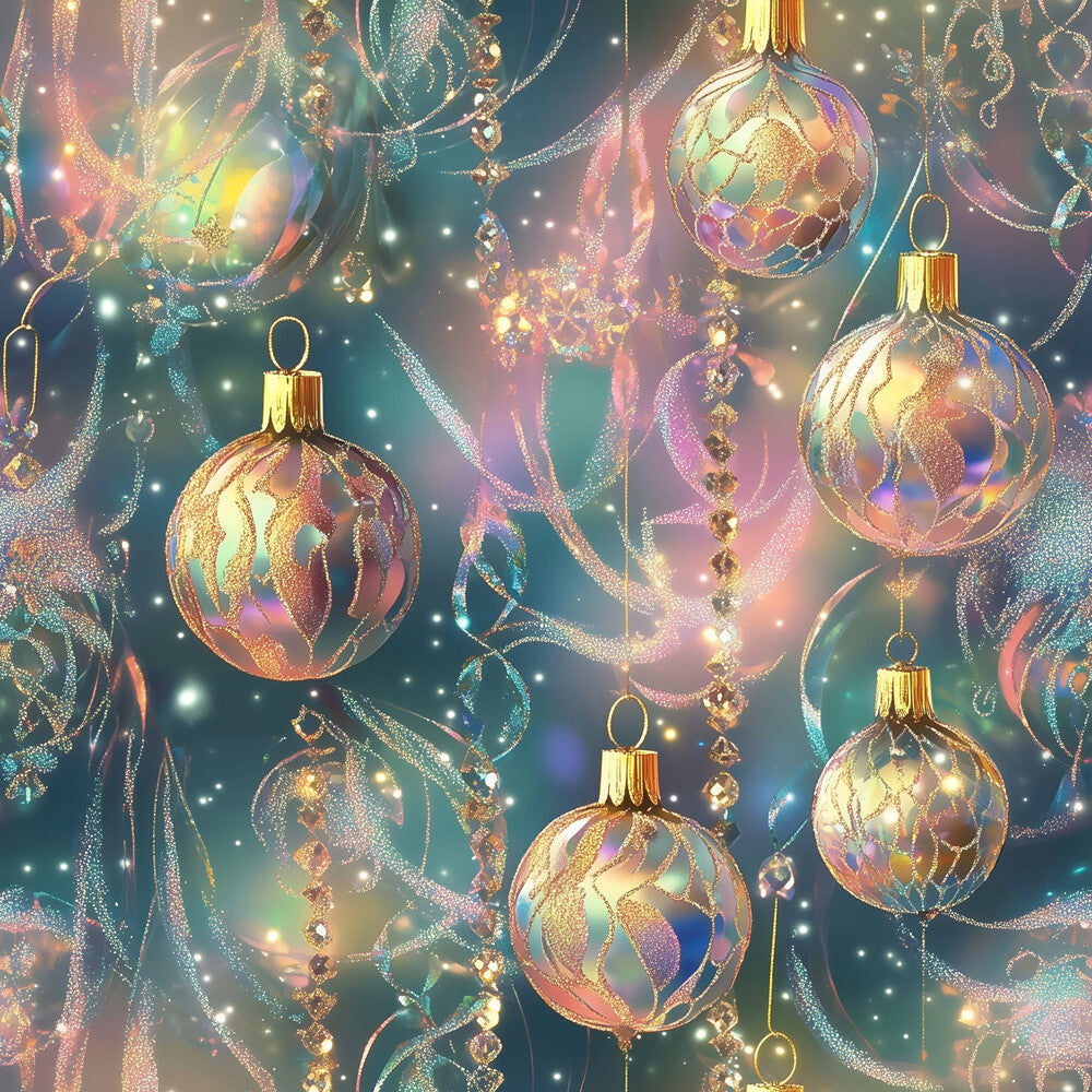 Celestial Christmas Ornaments Fat Quarter Bundle