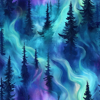 Northern Lights Forest Fat Quarter Bundle