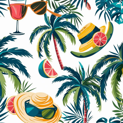 Tropical Summer Beach Fat Quarter Bundle