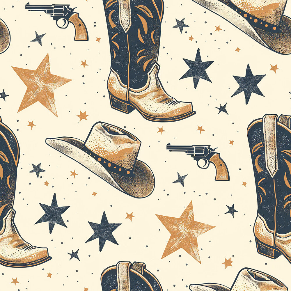 Cowboy Charm Fat Quarter Bundle