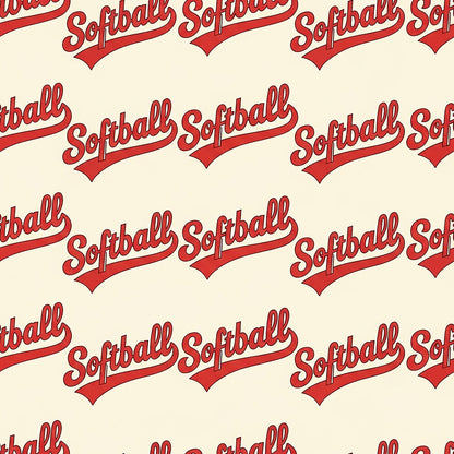 Softball Champions Fat Quarter Bundle