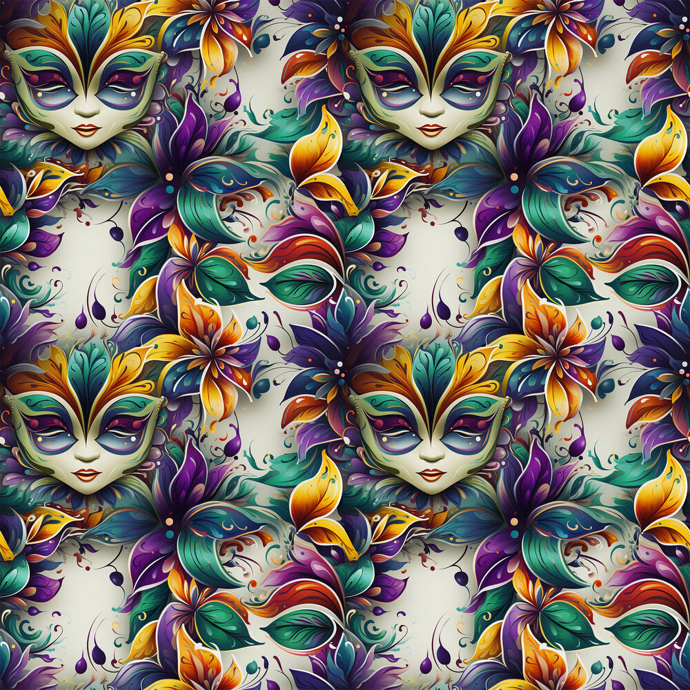 French Quarter Mardi Gras Fat Quarter Bundle