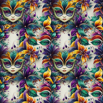 French Quarter Mardi Gras Fat Quarter Bundle
