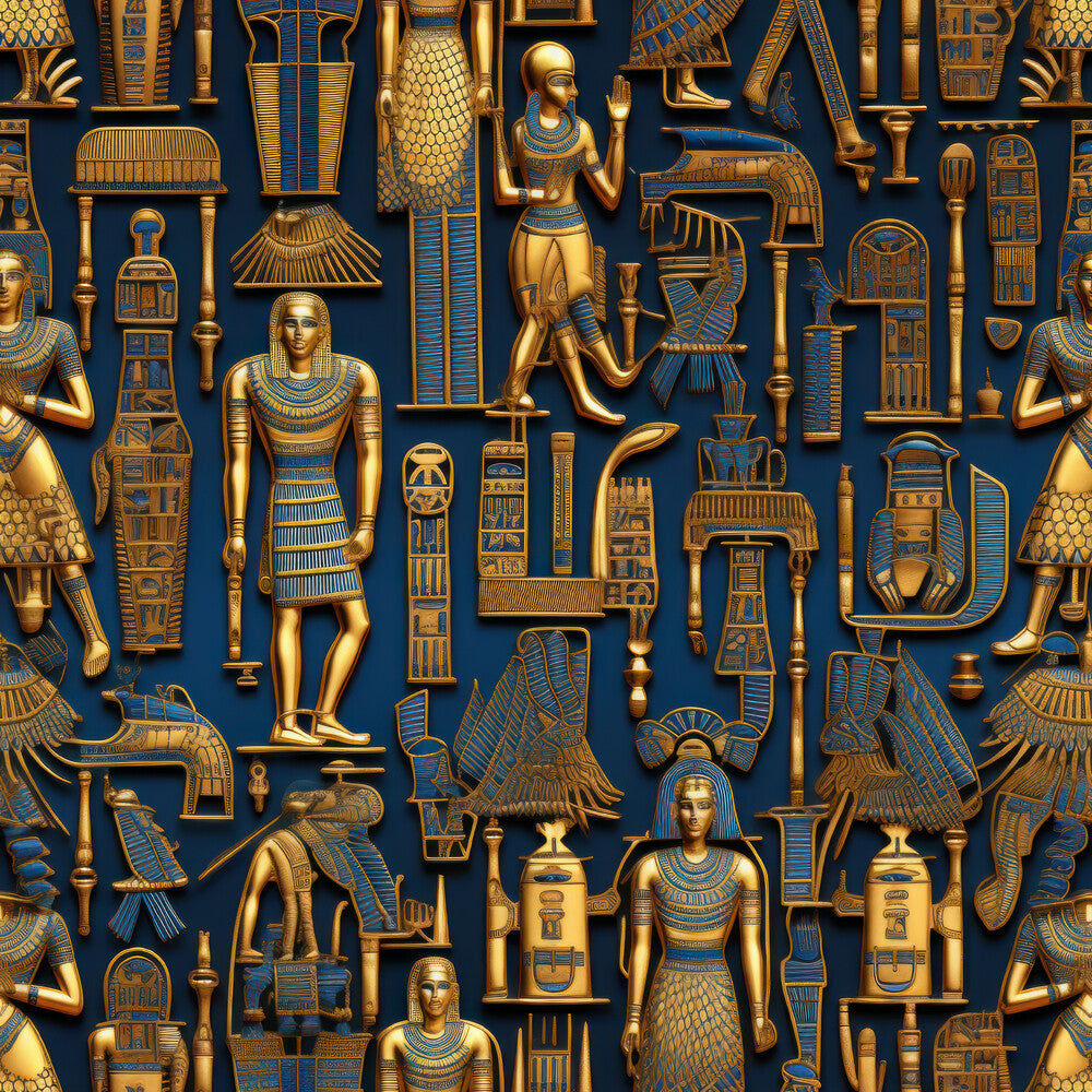 2D Ancient Egypt Fat Quarter Bundle