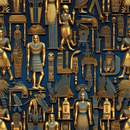 2D Ancient Egypt Fat Quarter Bundle