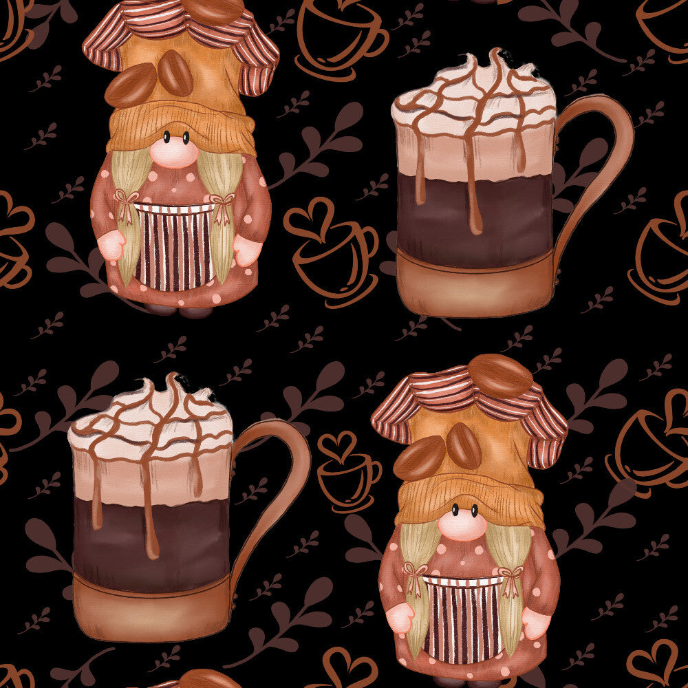 Coffee Gnomes Fat Quarter Bundle