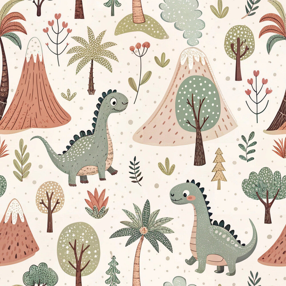 Fun Cartoon Dinosaur Fat Quarter Bundle