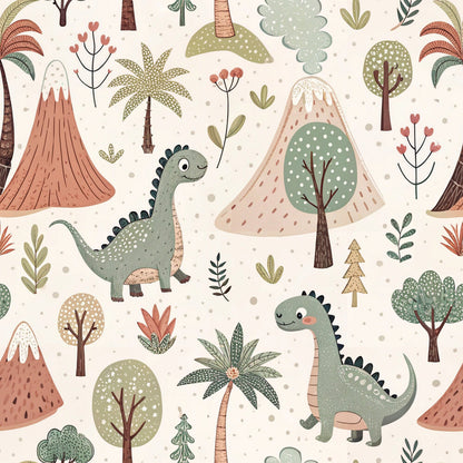 Fun Cartoon Dinosaur Fat Quarter Bundle
