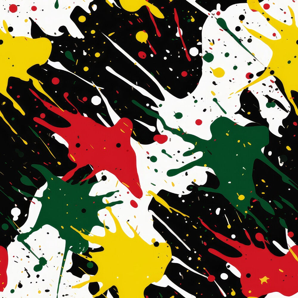Juneteenth Paint Splatter Fat Quarter Bundle
