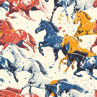 Galloping Horse Fat Quarter Bundle
