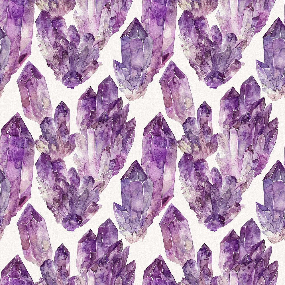 Amethyst Gemstones Fat Quarter Bundle