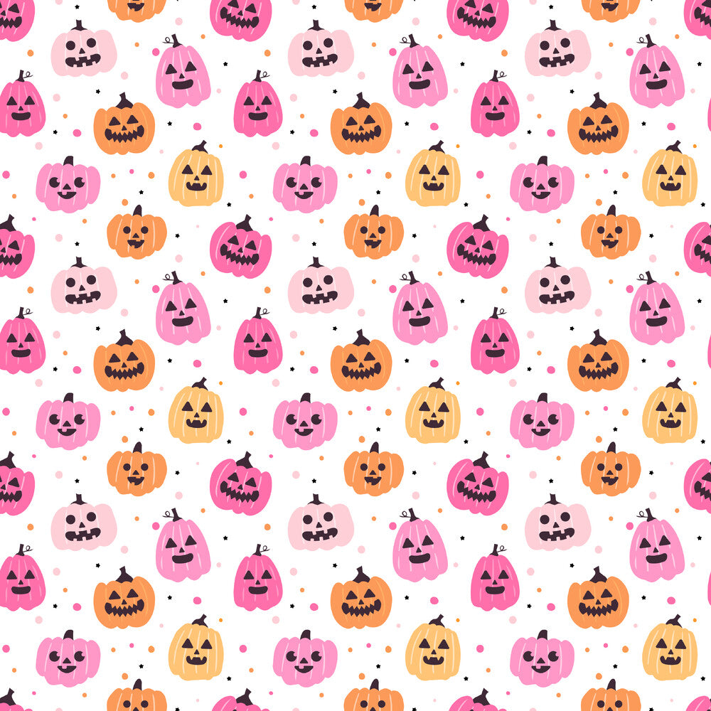 Small Pink Halloween Fat Quarter Bundle