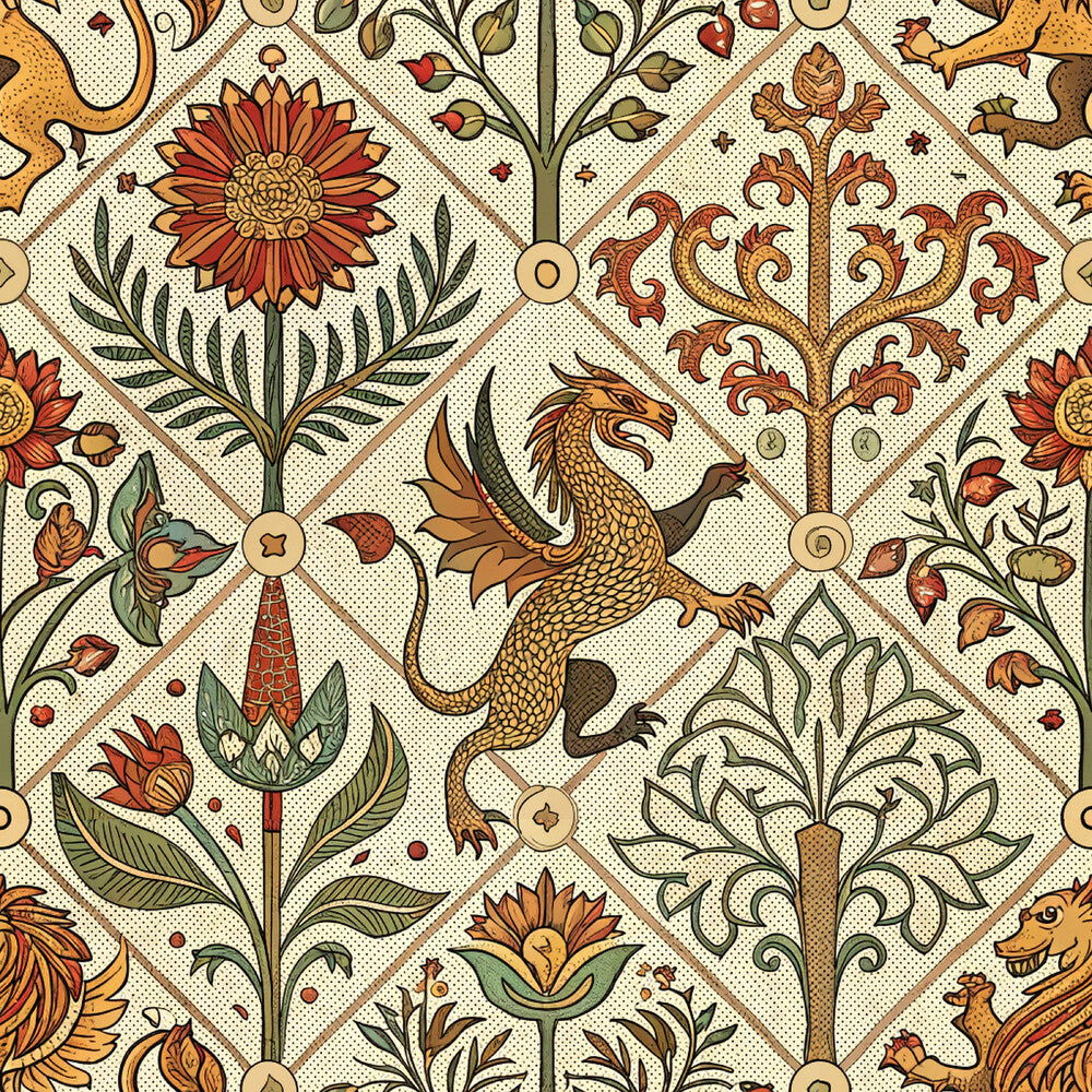 Medieval Tapestry Fat Quarter Bundle
