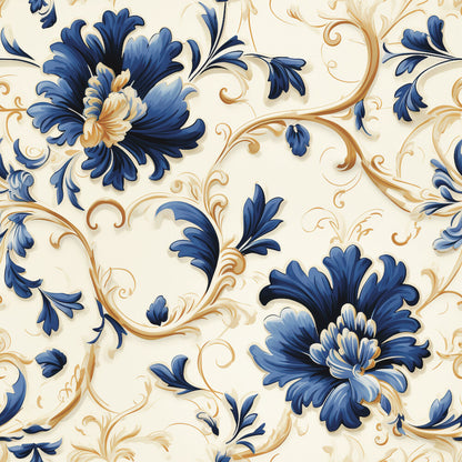 Vintage Delft Blue Fat Quarter Bundle