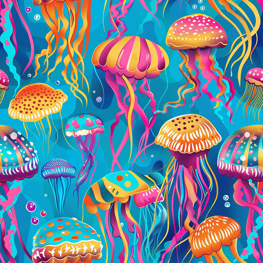 Happy Jellyfish Fat Quarter Bundle