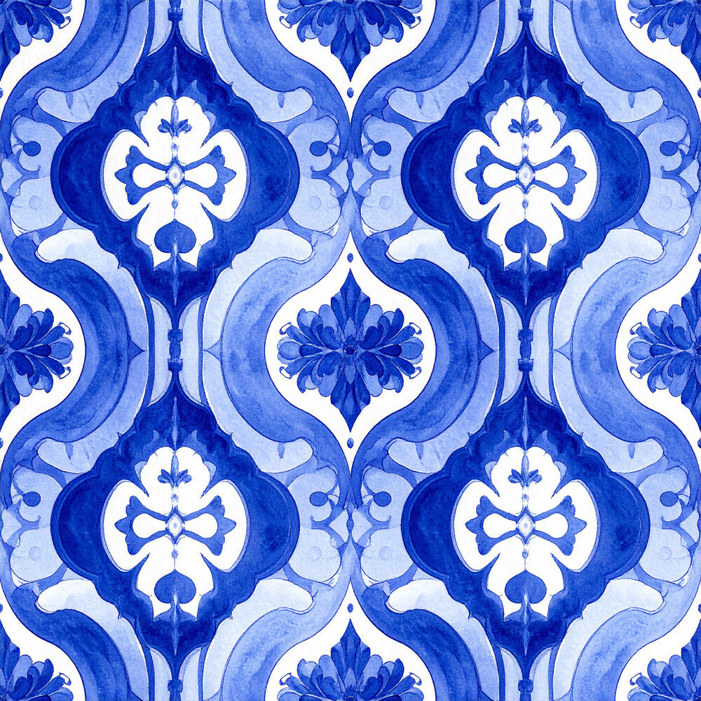 Royal Blue Ornament Elegance Fat Quarter Bundle