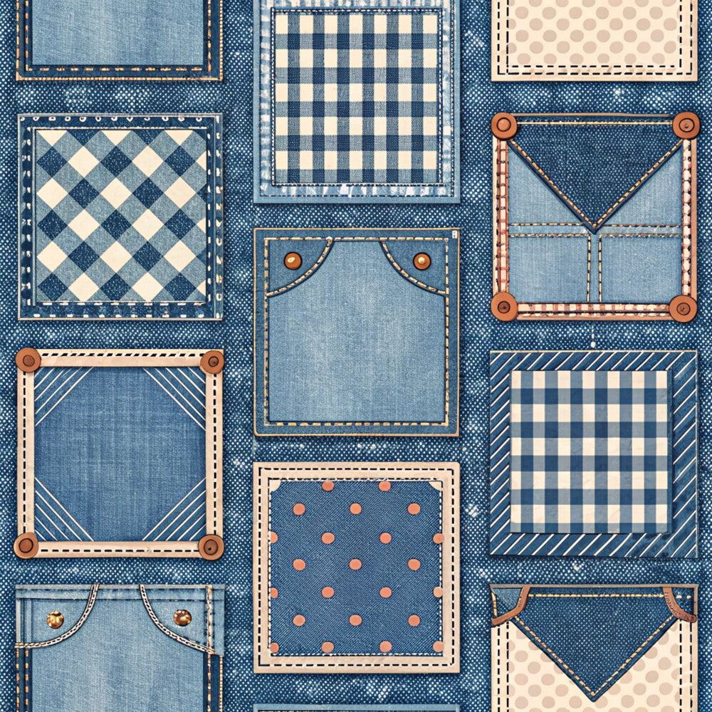 Denium Patchwork Fat Quarter Bundle