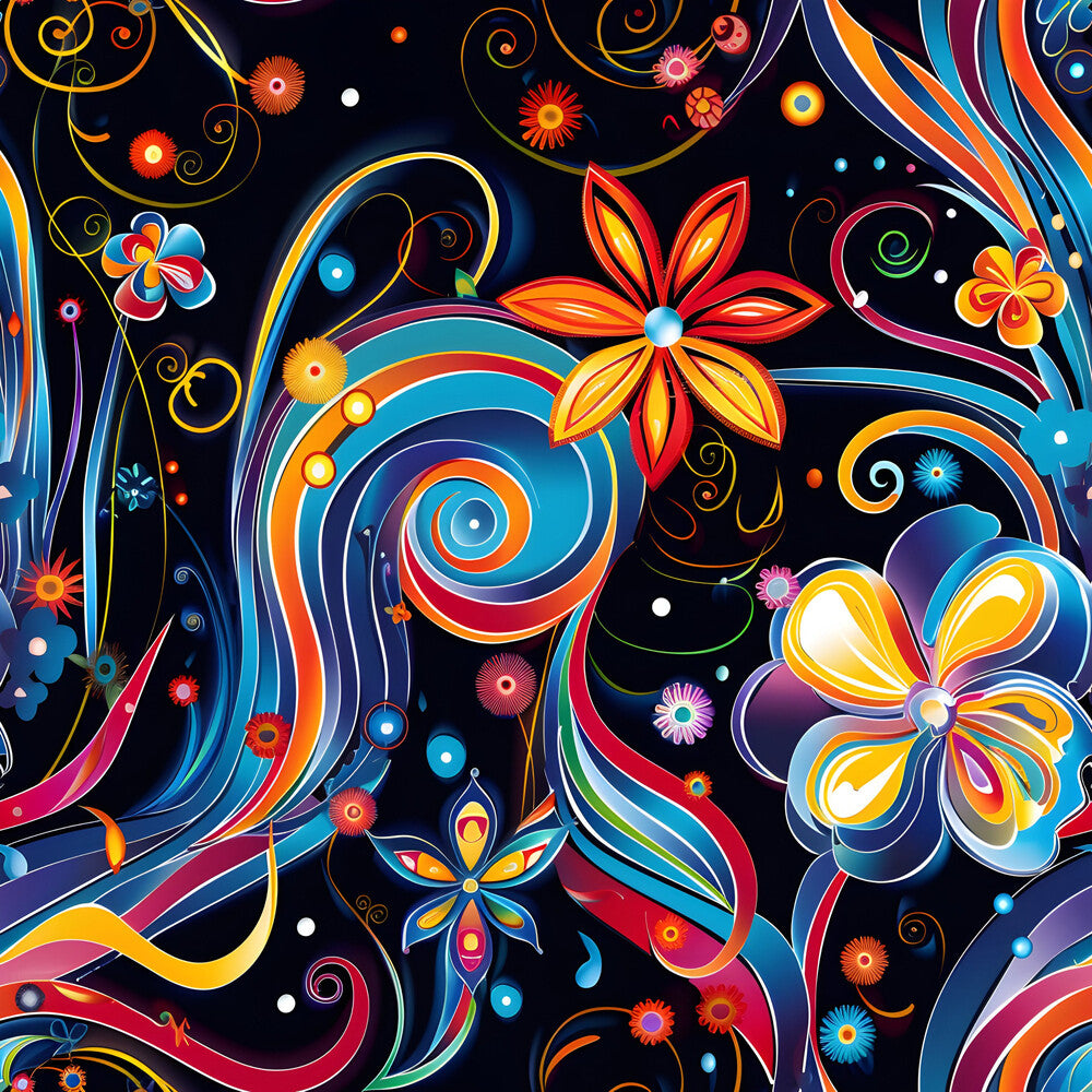 Fantasy Swirl Art Fat Quarter Bundle
