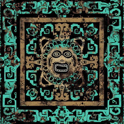 Aztec Turquoise Fat Quarter Bundle