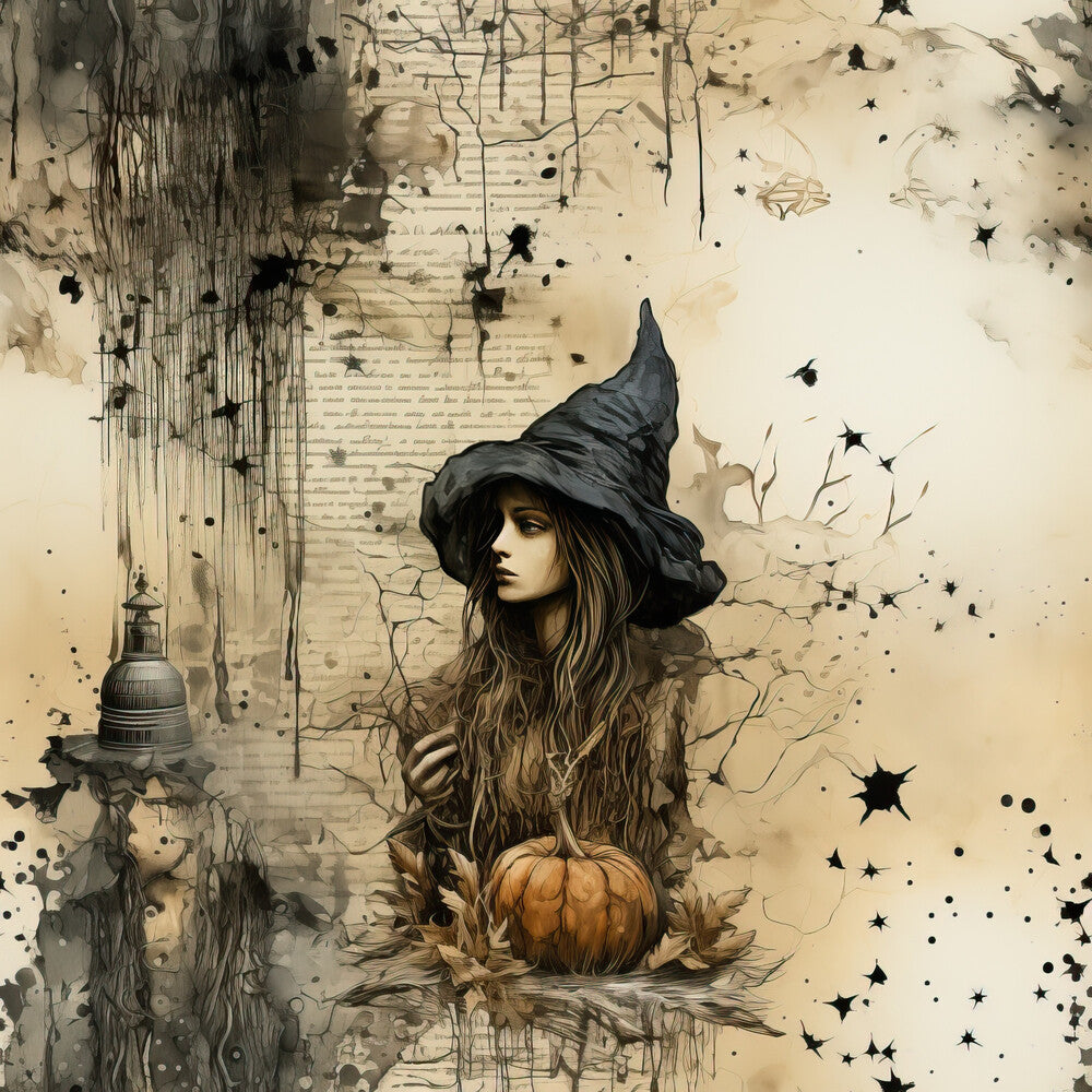 Witchy Halloween Fat Quarter Bundle