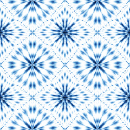 Indigo Shibori Tie Dye Fat Quarter Bundle