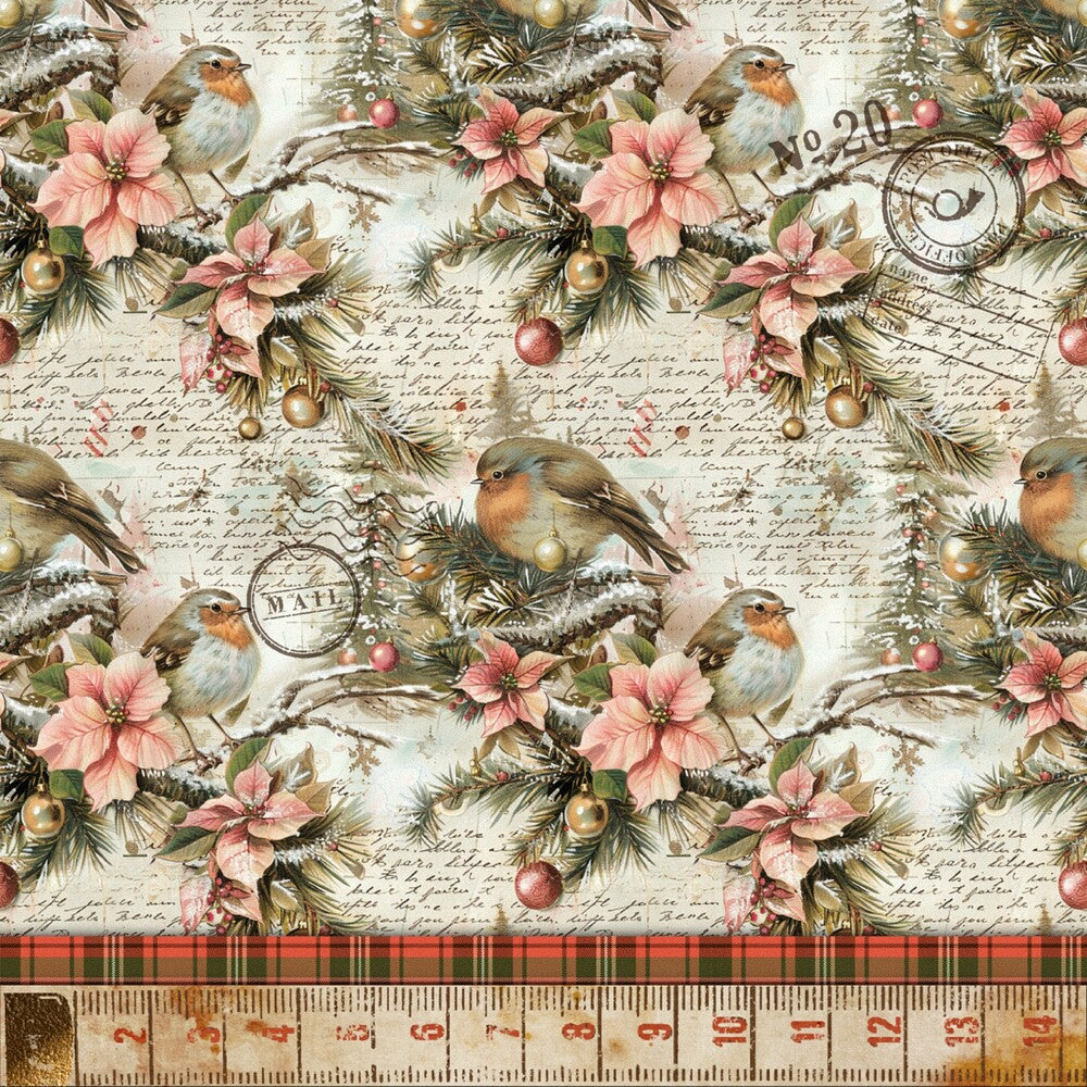 Robin's Winter Mailbox Fat Quarter Bundle
