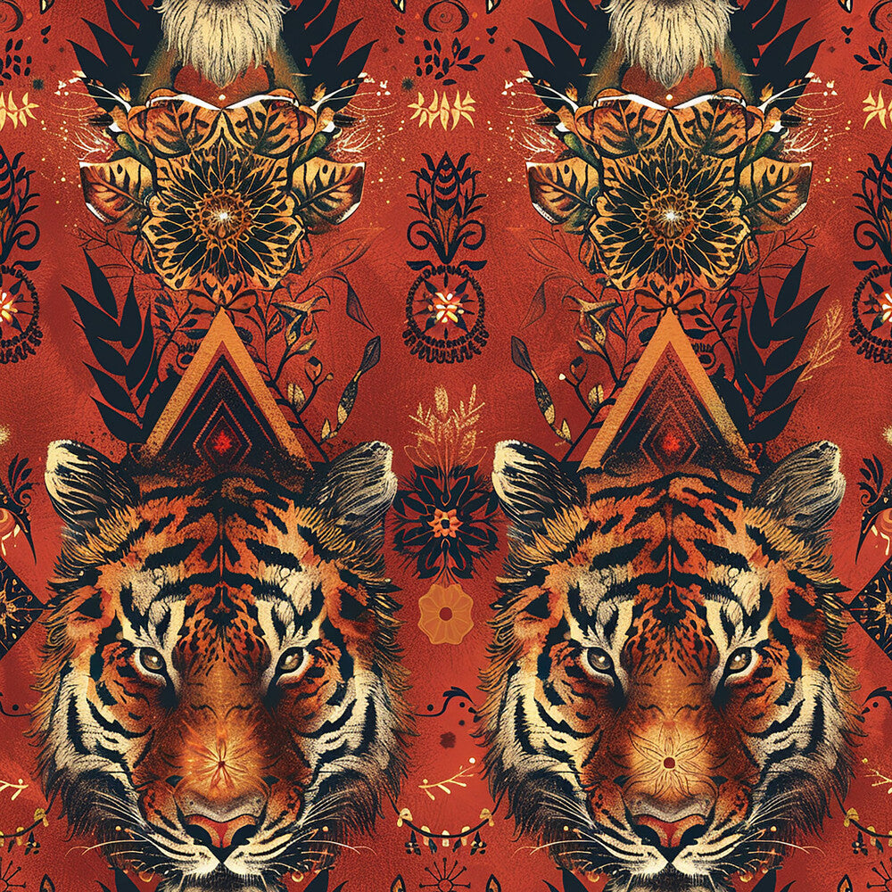 Red Tiger Fat Quarter Bundle