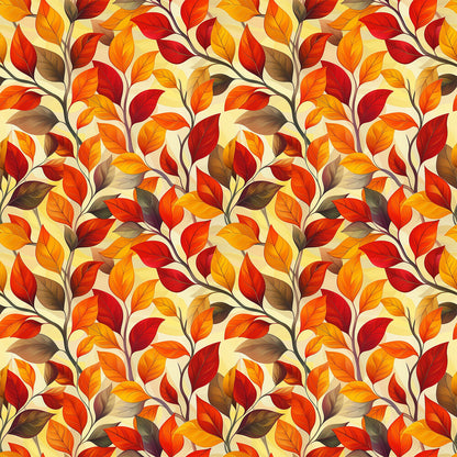 Artistic Autumn Leaves Fat Quarter Bundle
