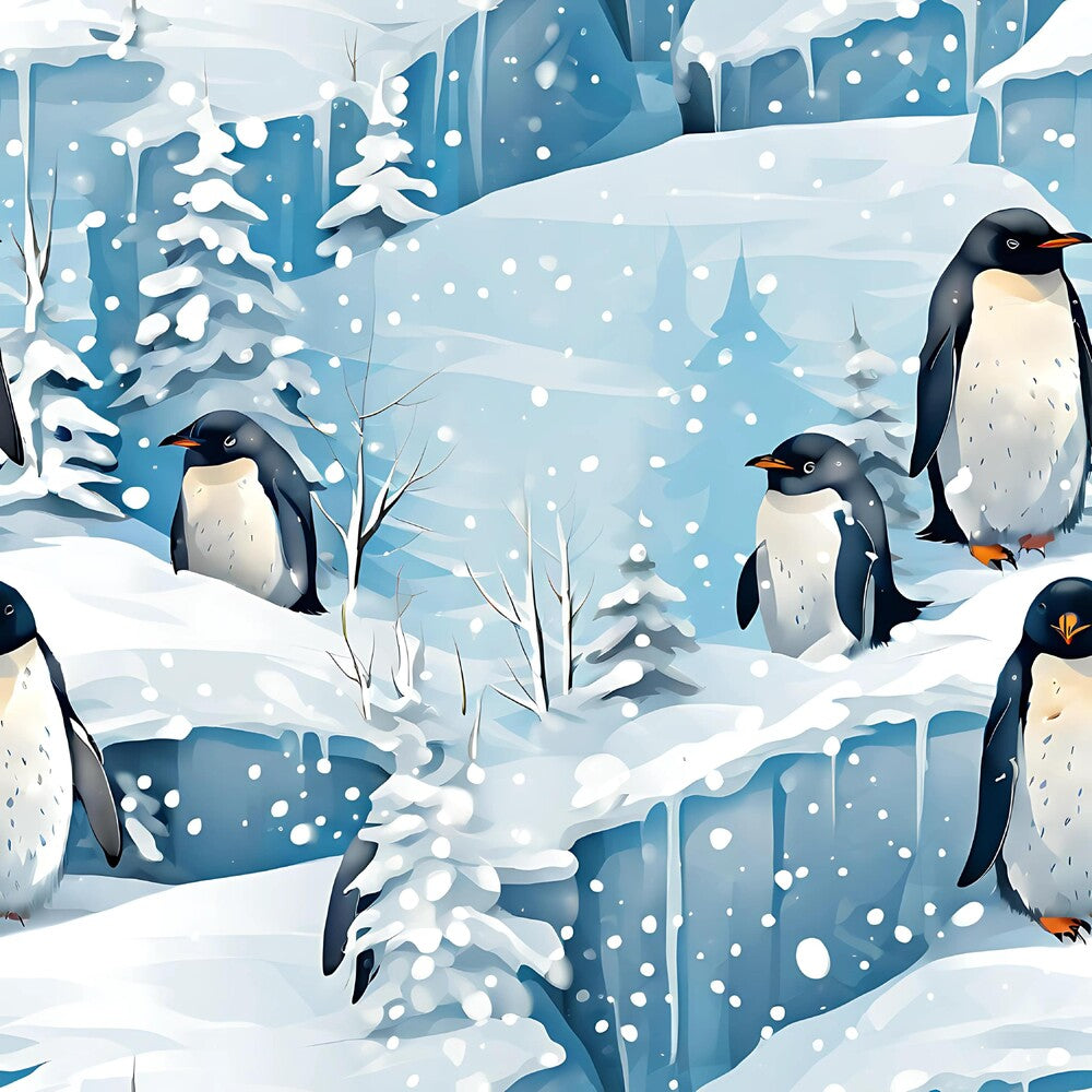 Winter Animals Fat Quarter Bundle
