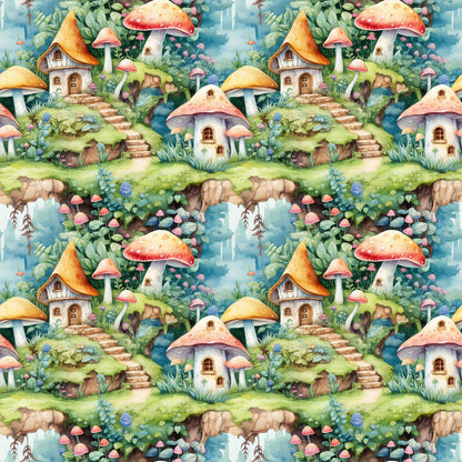 Fairy Houses Fat Quarter Bundle