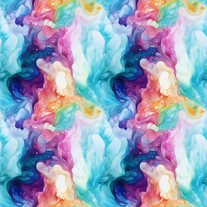 Summer Colored Marble Fat Quarter Bundle