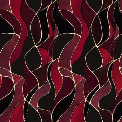 Burgundy Abstract Fat Quarter Bundle