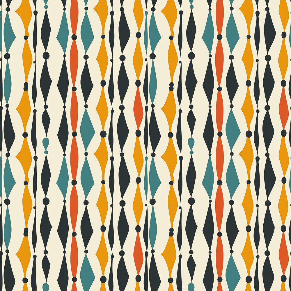 Modern Retro Geometric Fat Quarter Bundle