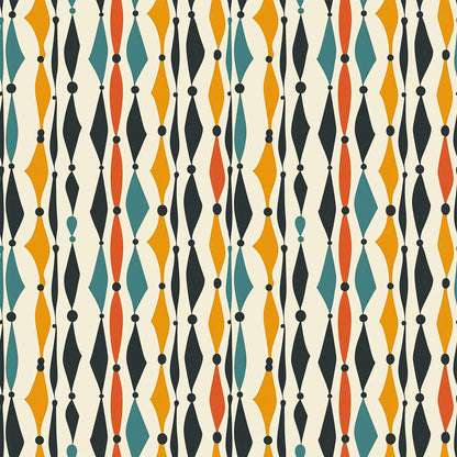 Modern Retro Geometric Fat Quarter Bundle