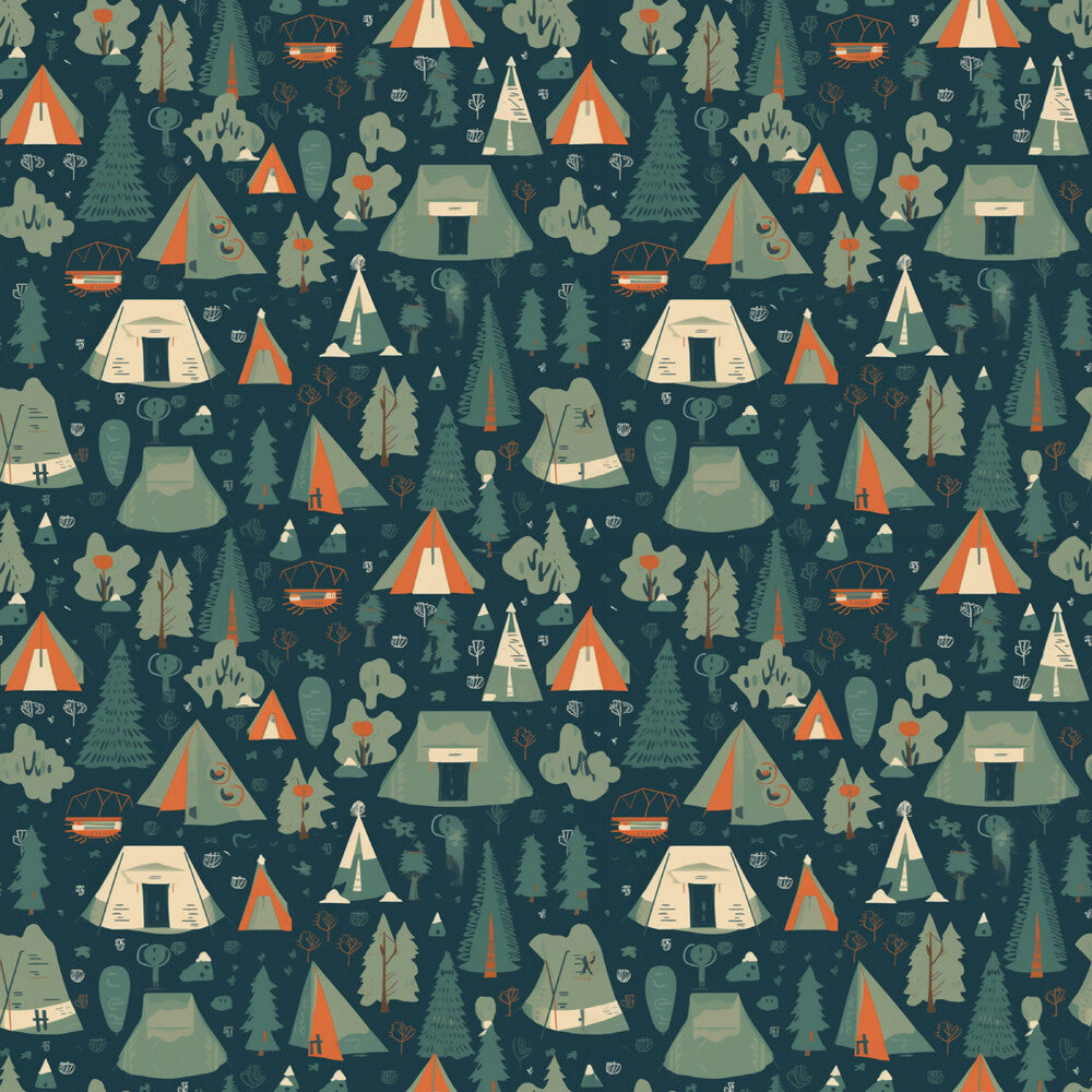Camping Graphics Fat Quarter Bundle