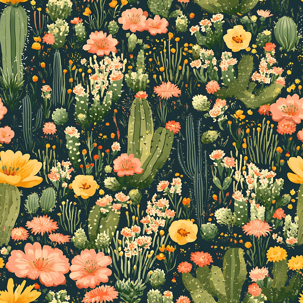 Cactus Gardens Fat Quarter Bundle