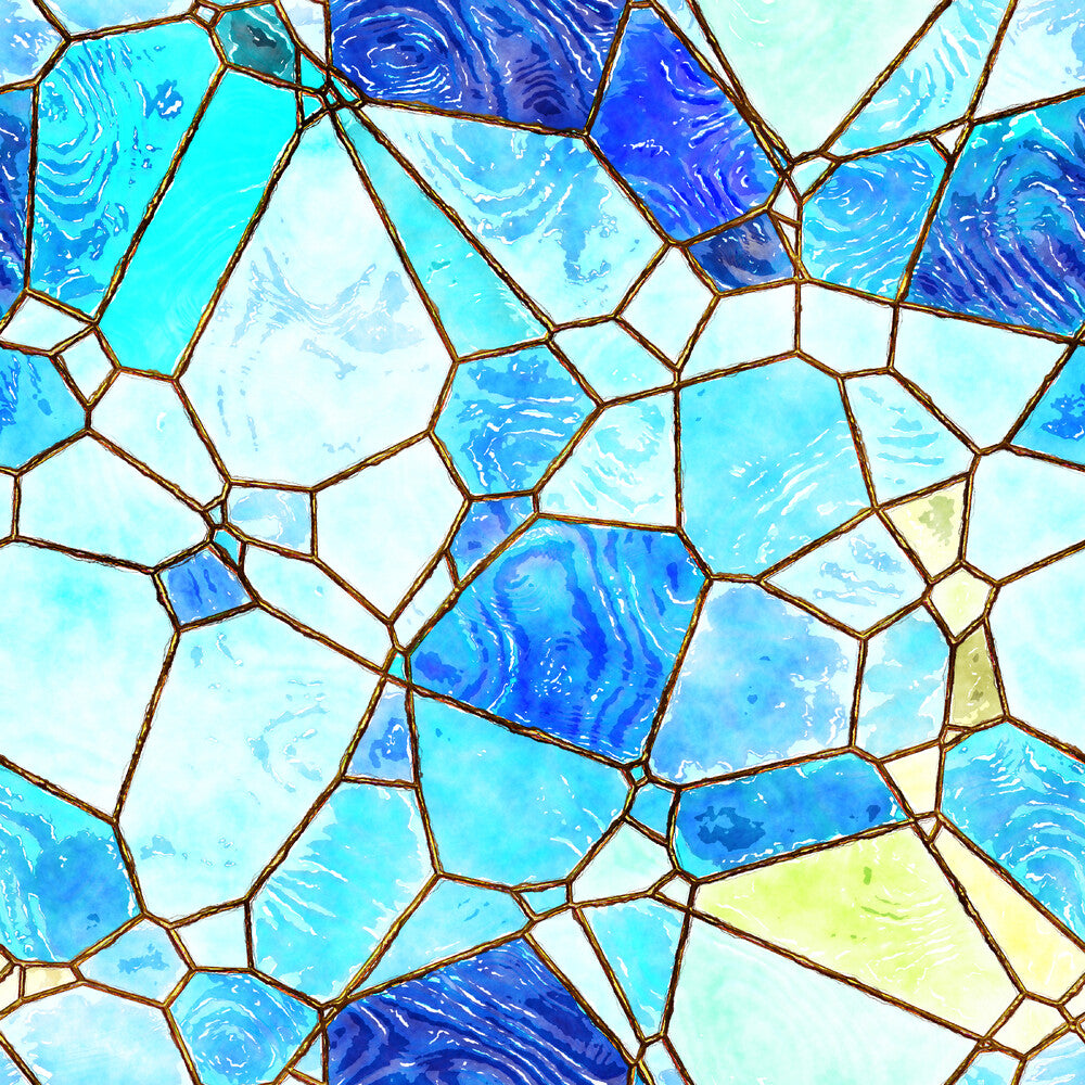 Watercolor Stained Glass Fat Quarter Bundle